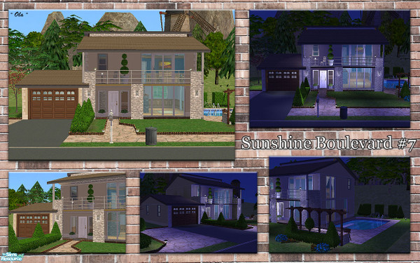 Sims 2 — Sunshine Boulevard #7 by olcia_olivinea — Take a look at this pretty, traditional house - it will be perfect for