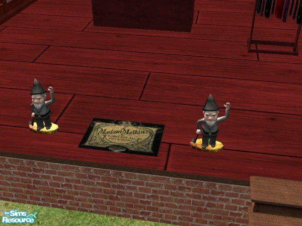 Sims 2 — Madam Malkin Shop Door Mat by luvs10s — Madam Malkin Robes for all Occassions as featured in the Harry Potter