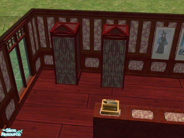 Sims 2 — Madam Malkin Shop Changing Booth by luvs10s — Madam Malkin Robes for all Occassions as featured in the Harry