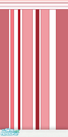 Sims 2 — Think Pink (and Red) Wall 12 by Chezzie — :)