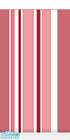Sims 2 — Think Pink (and Red) Wall 11 by Chezzie — :)
