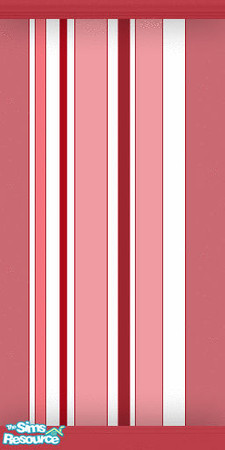 Sims 2 — Think Pink (and Red) Wall 4 by Chezzie — :)