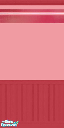 Sims 2 — Think Pink (and Red) Wall 2 by Chezzie — :)