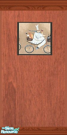 Sims 2 — Chef's Kitchen Wall 3 by lindakelly — Part of the Chef's Kitchen Collection.