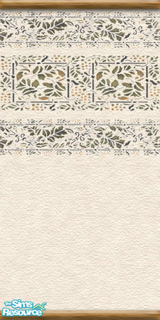 Sims 2 — am_asian15 by Cruella — Asian themed walls.