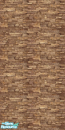 Sims 2 — Stacked Stone Pagosa Springs by Quiltreker — This is one of 6 Walls in the Stacked Stone Series. Please feel