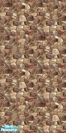 Sims 2 — Top Rock La Quinta by Quiltreker — This is one of 4 Walls in the Top Rock Series. Please feel free to use this