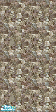 Sims 2 — Top Rock Montana by Quiltreker — This is one of 4 Walls in the Top Rock Series. Please feel free to use this