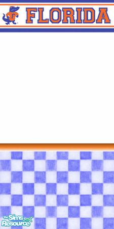 Sims 2 — Florida Gators Wall by paulajedi — Florida Gators wall