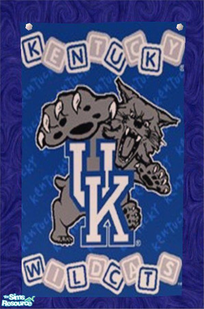 Sims 2 — UK Poster #2 by dddrake — This is a set of University of Kentucky posters I created for paulagaines who was kind