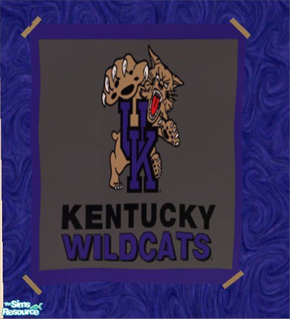 Sims 2 — UK Poster #4 by dddrake — This is a set of University of Kentucky posters I created for paulagaines who was kind