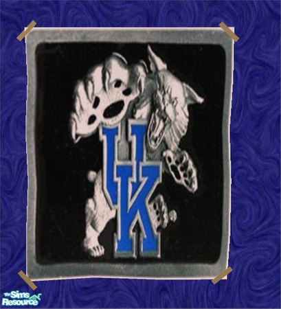 Sims 2 — UK Poster #1 by dddrake — This is a set of University of Kentucky posters I created for paulagaines who was kind