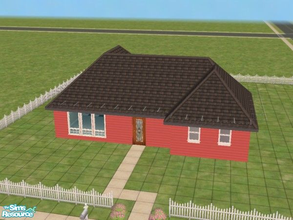 Sims 2 — TS1 house by DiabloII — Moor TS1 house from Unleashed Unfurnich