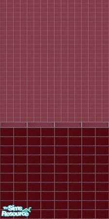Sims 2 — The Red Tile Collection by Girl-from-mars — Red tile wall, perfect for the kitchen and bathroom. Tiles may look