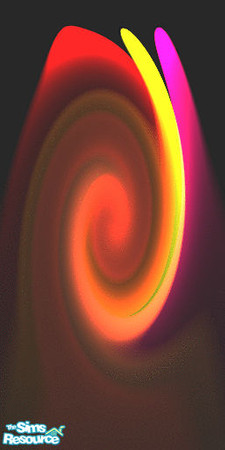 Sims 2 — LED Wild One 7 by ladyearthdancer — One wild and wacky wall, great for any teen or college dorm room wall..