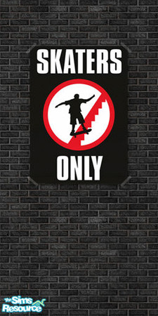 Sims 2 — Poster 4 by tessnz — Skaters Only