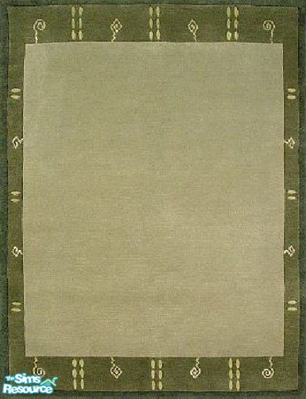 Sims 2 — Green rug 3 by Helena — -