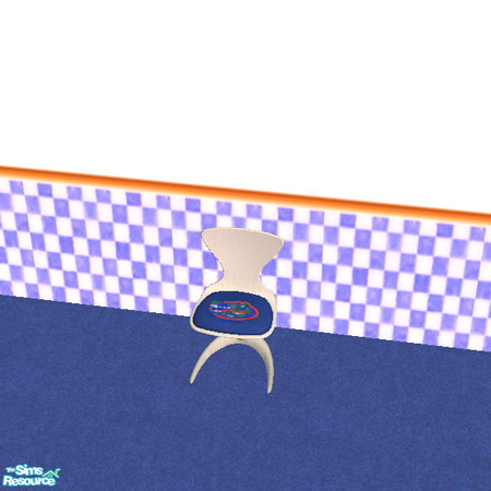 Sims 2 — Florida Gators Chair by paulajedi — Florida Gators Dorm Room - Chair