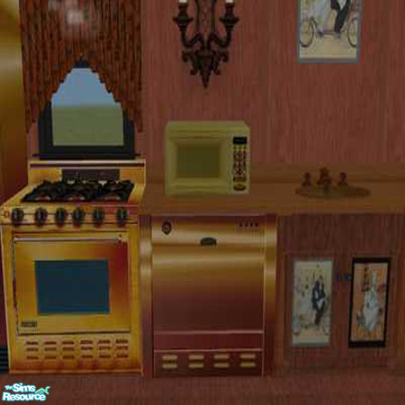 Sims 2 — Chef's Kitchen Dishwasher by lindakelly — I hope you enjoy this, as much as I do.