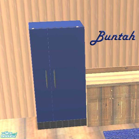 Sims 2 — Comfy Kitchen Fridge by buntah — This is part of my Comfy Kitchen set.