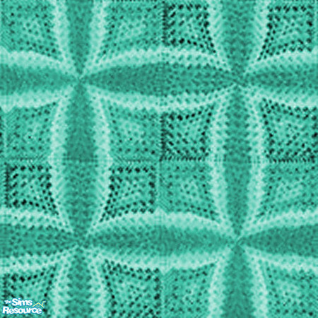 Sims 2 — Bargello Star - Turquoise by maylynn55 — It all started with a beautiful piece of needlework...