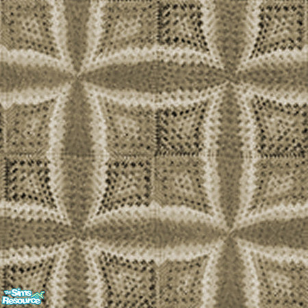 Sims 2 — Bargello Star - Tan by maylynn55 — It all started with a beautiful piece of needlework...