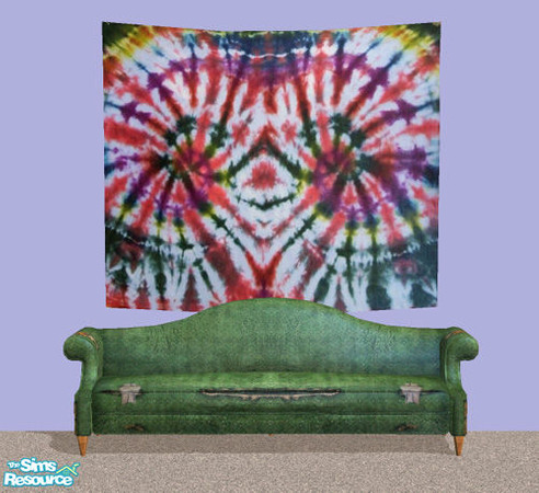 Sims 2 — Psychedelic Wall Tapestry #6 by oldmember_Belles — #6 of 9 of the set.