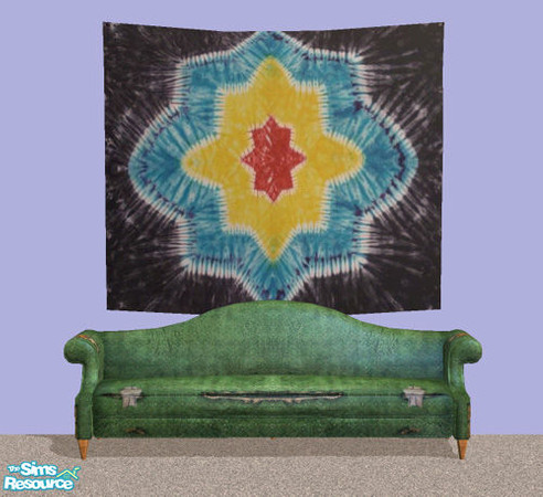 Sims 2 — Psychedelic Wall Tapestry #5 by oldmember_Belles — #5 of 9 of the set.