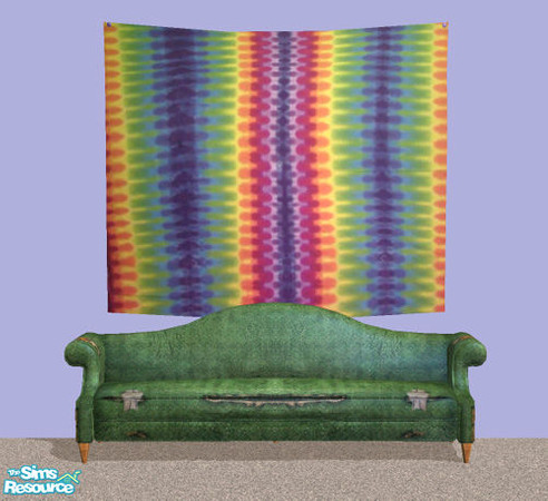 Sims 2 — Psychedelic Wall Tapestry #2 by oldmember_Belles — #2 of 9 of the set.