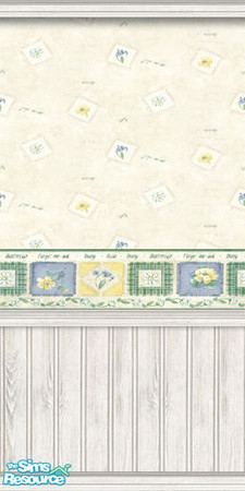 Sims 2 — am_daisy03 by Cruella — Pretty daisy wallpaper, use anywhere.