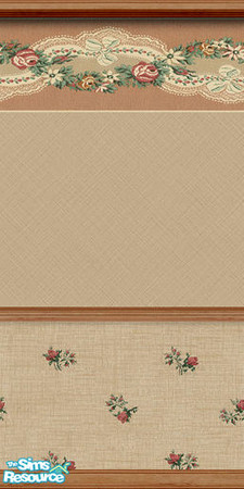Sims 2 — am_bayrose02 by Cruella — Pretty bay rose wallpaper, use anywhere.