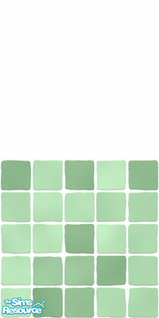 Sims 2 — MDP Sage Half White-Tile by MelandStv — There are 10 colourful walls in this set. They are part of my Colour