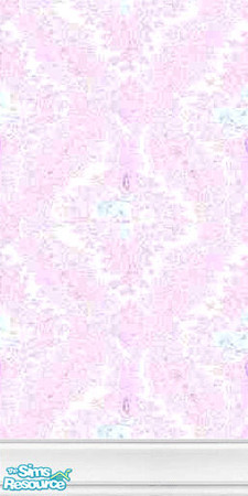 Sims 2 — pink damask by The_Unicorn — -