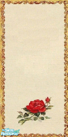 Sims 2 — Jesus Wall Rose Only by The_Unicorn — -