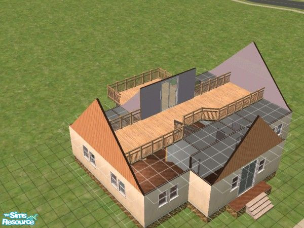Sims 2 — Starter no 004 by DiabloII — For the expanly family this hous has a lof who can be to tow moor rooms