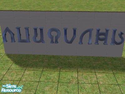 Sims 2 Target. Sign The Sims Resource - Blue Sign