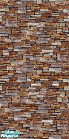 Sims 2 — Mountain Ledge Yukon by Quiltreker — This is one of 6 Walls in the Mountain Ledge Series. Please feel free to