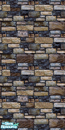 Sims 2 — Limestone York by Quiltreker — This is one of 5 Walls in the Limestone Series. Please feel free to use this wall