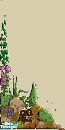Sims 2 — flower bushes left by The_Unicorn — -