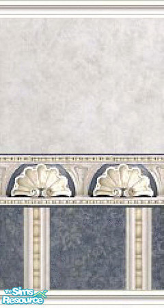 Sims 2 — K8SGreyShellWLL05 by Kate139 — A set of 8 Walls & 6 Floors. Soft shades of grey combined with a matching