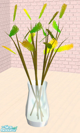 Sims 2 — Easter Floor Vase by solfal — A bigger Easter vase Uppdated April 2006: Much less polygons and proper