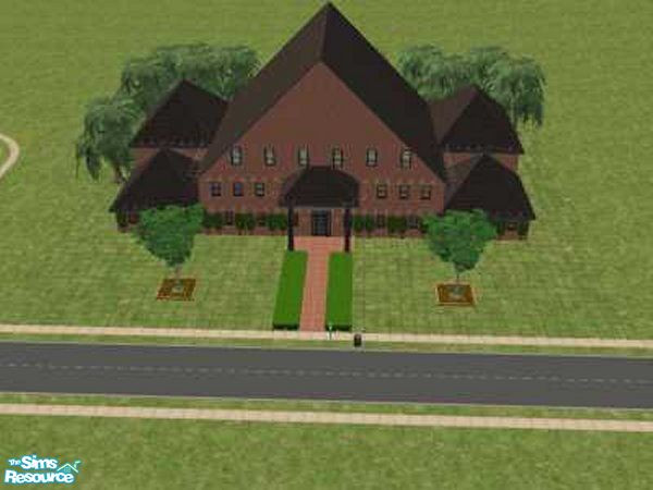 Sims 2 — St. Clair House by queenmab75 — Spacious unfurnished home suitable for a large family. It has 5 bedrooms and 4