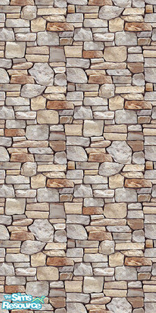 Sims 2 — Hillstone Lucera by Quiltreker — This is one of 4 Walls in the Hillstone Series. Please feel free to use this