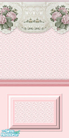 Sims 2 — JJs pastels border pink by thesorceress — part of a set