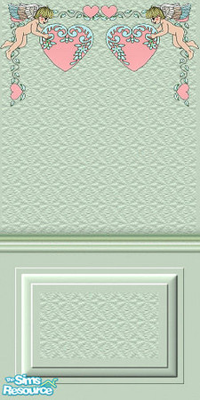 Sims 2 — JJs pastels angel mint by thesorceress — Part of a set