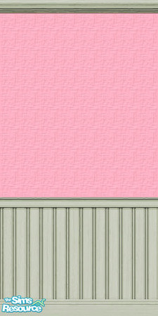 Sims 2 — Shabby Chic Wall by SSilver — Part of my Shabby Chic Nursery.