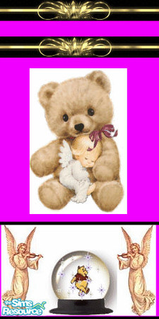 Sims 2 — teddybear by flowerchild4real — angels and teddy bears whats not to love?