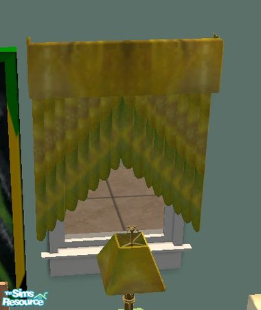 Sims 2 — JF Curtains by PhantasyGurl — This is part of my Jamaican Fantasy Collection. With Matching Curtains!