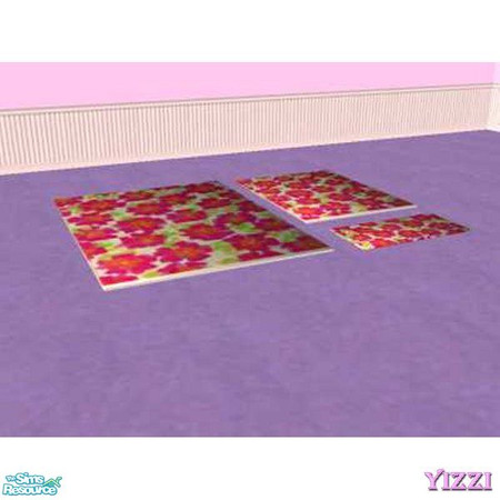 Sims 2 — Today's Girl Rugs - Waikiki by Yizzi — Hawaian styled rug from the Mary-Kate and Asley Collections. !!MUST HAVE