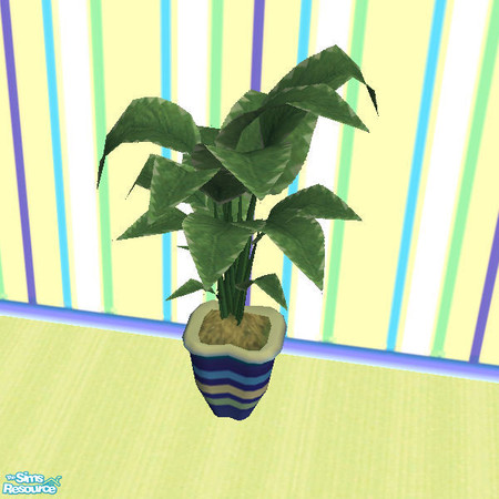 Sims 2 — Tropical Flora Plant by paulajedi — Tropical Flora Kitchen - Plant